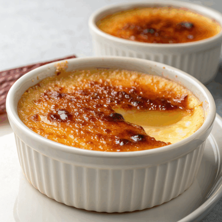 Cr&egrave;me br&ucirc;l&eacute;e
