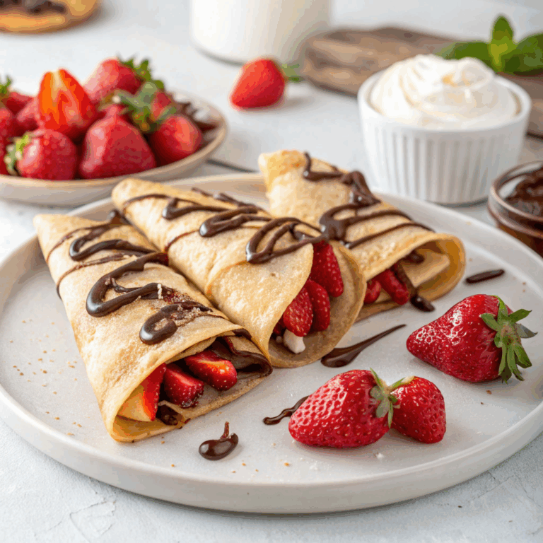 Cr&ecirc;pes sucr&eacute;es